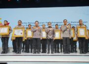 Tinta Emas Kembali Ditorehkan Polda Sumsel, Raih Penghargaan Reformasi Birokrasi Polri WBK WBBM Pada Musrenbang Polri 2024