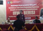 Irwil V Kumham RI Lakukan Sosialisasi Permenkumham di Lingkungan Rutan Kelas I Palembang