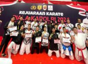 Tim Karate Polda Sumsel Sabet 12 Emas, 7 Perak dan 4 Perunggu di Kejuaraan Karate Piala Kapolri 2024 – National Karate Open Championship
