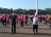 Senam Bersama Masyarakat, Kejari Lahat Sampaikan Ini