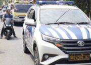 Polres Lahat Pengamanan Dan Pengawalan,  Pendaftaran Pasangan BZ- WIN Ke KPU Lahat