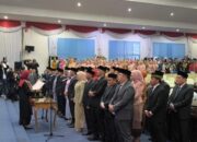 Resmi Dilantik, Anggota DPRD Kabupaten Lahat Periode 2024-2029  Melaksanakan Sumpah Janji Jabatan