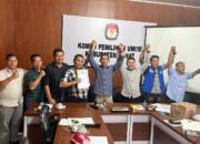 Akhirnya,Tim Pemenangan Paslon 02 BZ-WIN dan Paslon 03 BERLIAN Terima SK Jadwal Kampanye Dari KPU Lahat