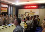 Polres Lahat, Polda Sumsel Gelar Operasional Bulanan