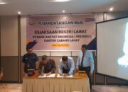 BRI Cabang Lahat Dan Kejari Lahat Lakukan MoU, Ini Harapannya