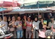 Blusukan ke Pasar Lematang, Widia : Pilih 02 BZ WIN Jalan 2 Arah Kita Kembalikan Lagi