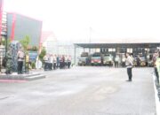 Polres Lahat Apel Gabungan Sinergitas Ciptakan Kondisi Aman Pilkada 2024