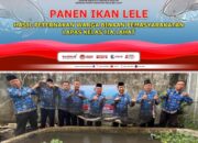 Lembaga Pemasyarakatan Kelas IIA Lahat, Panen Raya Serentak Ikan Lele