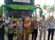 PJ Bupati Lahat : Libur Nataru Menggunakan Bus Transportasi Umum Gunakan Yang ada Stiker Ini