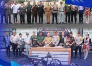 Polres Lahat Deklarasi dan Penandatanganan Pakta Integritas Zero Knalpot Brong dan Balap Liar