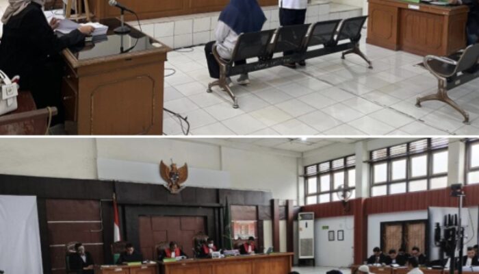 Sidang Pembacaaan Pledoi Perkara Dugaan Tipikor Inspektorat Lahat Dan Tipikor Pengelolaan Tambang PT ABS