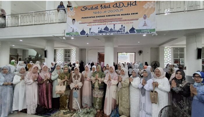 Idul Adha 1446 H, Wabup Muara Enim : Keihklasan, Semangat Berkurban, Kuatkan Pondasi Agama dan Kepedulian