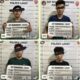 Edarkan Narkoba 4 Lelaki Ini, Diamankan Satres Natkoba Polres Lahat
