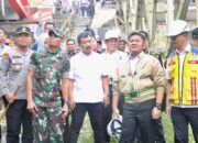 Kapolres Lahat Hadiri Penandatanganan Kesepakatan Pembangunan Kembali Jembatan Air Lawai B