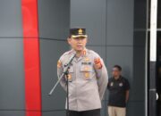 Kapolres Lahat  Pimpin Langsung Pelaksanaan Apel Siaga