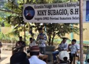 Sambil Silaturahmi Kiky Subagio Anggota DPRD Provinsi Sumsel Tampung Aspirasi Warga