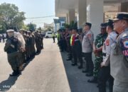 Polres Lahat, Kawal dan Amankan Aksi Unjuk Rasa Masyarakat Desa Arahan ke Pemda Lahat