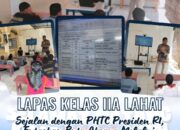 Sejalan Dengan PHTC Presiden RI, Lapas Kelas IIA Lahat Entaskan Buta Aksara WBP dengan “Kelas Merah Putih”