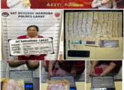 Edarkan Sabu dan Pil Ekstasi, Herda Wati Ditangkap Satresnarkoba Polres Lahat