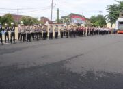 Polres Lahat Apel Gelar Pasukan Operasi Zebra Musi 2025