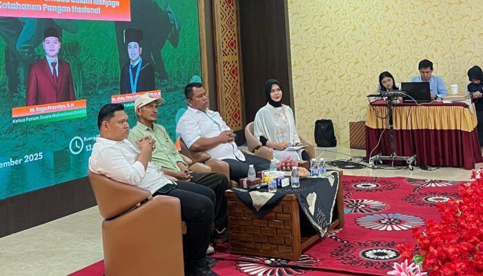 Unsri Hadirkan Tiga Pakar Bahas Tantangan Ketahanan Pangan Indonesia