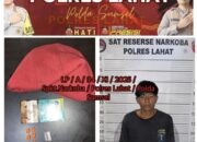 Edarkan Pil Ekstasi dan Sabu, Lelaki ini Ditangkap Sat Res Narkoba Polres Lahat