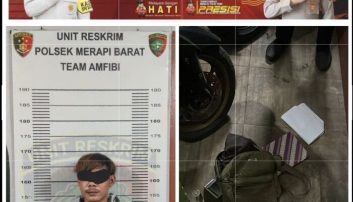 Ops Sikat Musi II 2025, SM Diamankan Polsek Merapi Barat