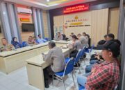 Polres Lahat Rakor Internal Kesiapan Pos PAM dan Pos Yan Operasi Lilin Musi 2025