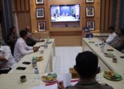 Kapolda Sumatera Selatan Berikan Arahan Penanganan Bencana Alam Melalui Zoom Meeting