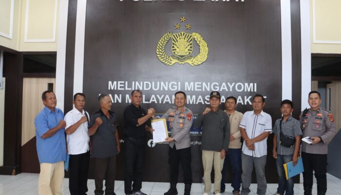 Masyarakat Patikal Lama Difasilitasi PT PCM ke Polres Lahat Sampaikan Ini