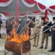 Kejari Lahat Musnahkan Barang Bukti Perkara Telah Inkracht
