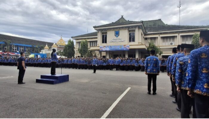 Pemkab Lahat Upacara Peringatan HUT Korpri Ke-54 Tahun 2025