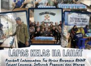 Lapas Kelas IIA Lahat Kembali Tes Urine Bersama BNNK Empat Lawang, Seluruh Pegawai dan WBP Kasus Narkoba Dinyatakan Negatif