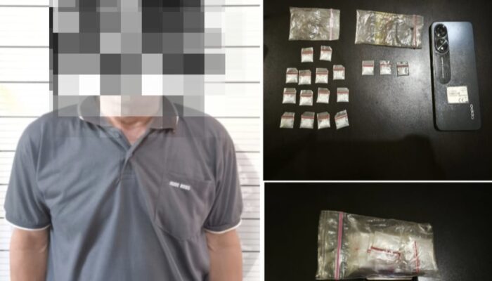 Edarkan Sabu di Desa, P Diamankan Satres Narkoba Polres Lahat