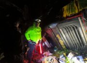 Bus PO Anugerah Masuk Jurang di Lahat, Laporan Darurat 110 Selamatkan Penumpang