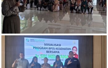 BPJS Kesehatan dan Ir. Sri Meliyana Gelar Sosialisasi, Imbau Jaga Status Kepesertaan JKN Aktif