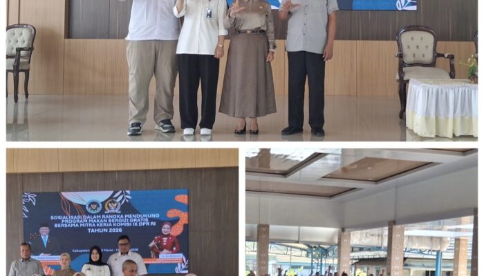 Sosialisasi MBG di Kabupaten Lahat, Ir.Sri Meliyana dan BGN : Tingkatkan Gizi Generasi