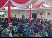 Keluarga Besar Kodim 0405/Lahat Gelar Halal Bihalal