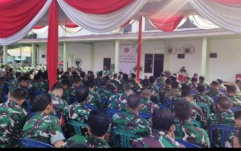 Keluarga Besar Kodim 0405/Lahat Gelar Halal Bihalal