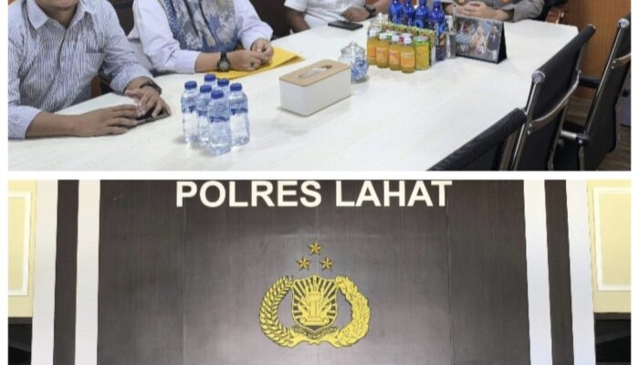Ketua PWI Lahat Terpilih 2026-2029, Audensi dengan Kapolres Lahat