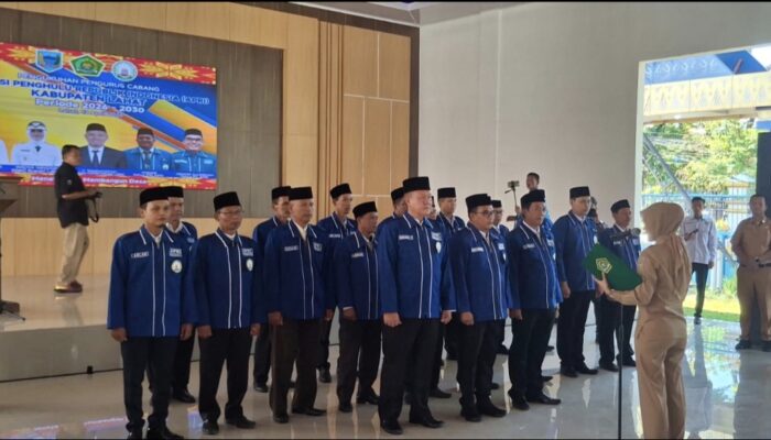 Wabup Lahat Kukuhkan PC APRI Kabupaten Lahat Periode 2026-2030