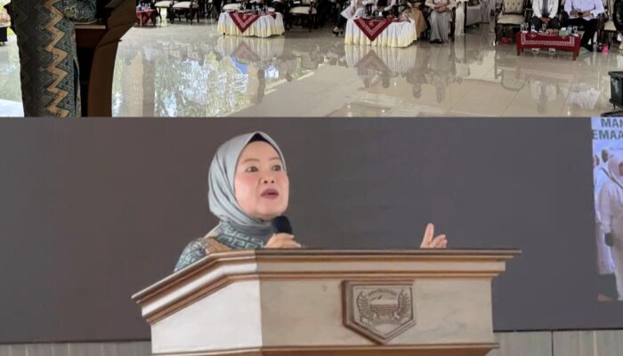 Anggota DPR RI Sri Meliyana Sosialisasi Haji kepada Jamaah Haji di Kabupaten Lahat