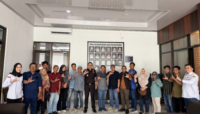 PWI Lahat dan Kejari Bangun Sinergitas Positif
