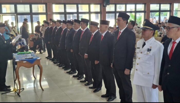 Sekda Lahat dan Pejabat Administrator di Pemkab Lahat Dilantik, Ini Namanya