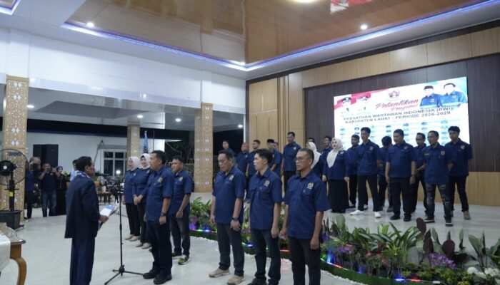 PWI Kabupaten Lahat Periode 2026-2029 Resmi Dilantik