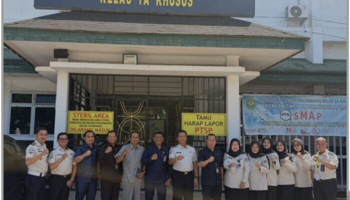 Bapas Kelas I Palembang Koordinasi Implementasi KUHP Baru dengan Pengadilan Negeri Palembang