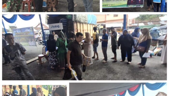 Operasi Pasar Murah Bantu Warga Kabupaten Lahat Dapatkan Pangan Terjangkau