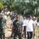 Dandim 0405/Lahat Dampingi Pangdam II/ Sriwijaya Tinjau Lahan Pembangunan Batalyon TP di Empat Lawang