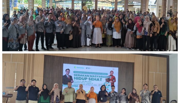 Kemenkes dan Anggota DPR RI Sri Meliyana Gencarkan GERMAS dan CKG