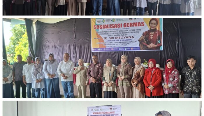 Gerakkan Hidup Sehat, DPR RI Sri Meliyana dan Kemenkes Sosolialisasikan GERMAS dan CKG
